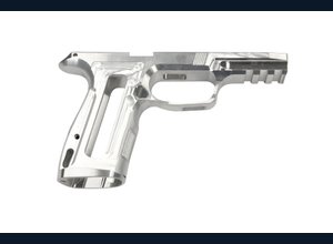 Lightweight aluminum pistol frame
